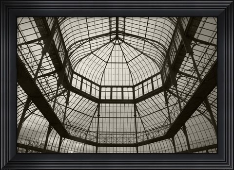 Framed Palm House Following Restoration, The Botanic Gardens, Dublin, Ireland Print
