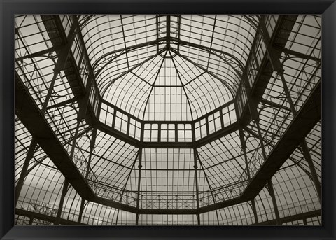 Framed Palm House Following Restoration, The Botanic Gardens, Dublin, Ireland Print