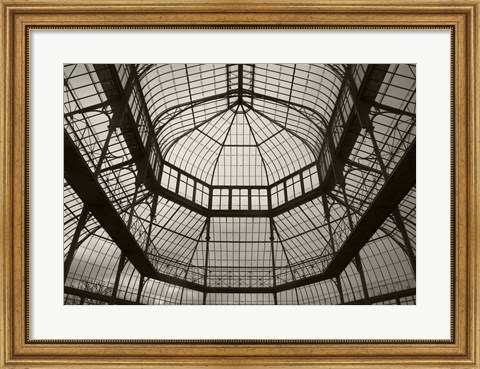 Framed Palm House Following Restoration, The Botanic Gardens, Dublin, Ireland Print