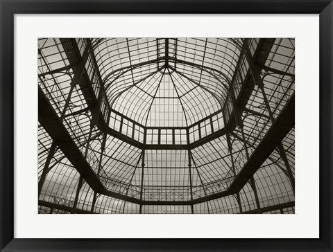 Framed Palm House Following Restoration, The Botanic Gardens, Dublin, Ireland Print