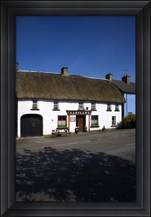 Framed Cartlan's Thatched Pub, Kingscourt, County Cavan, Ireland Print