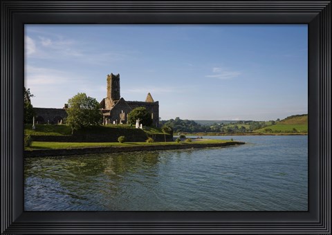 Framed 14th Century Timoleague Abbey, Timoleague, County Cork, Ireland Print