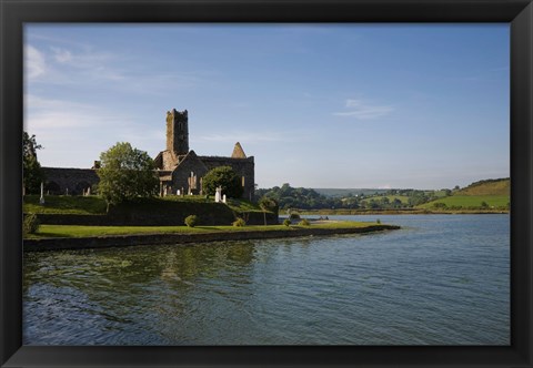 Framed 14th Century Timoleague Abbey, Timoleague, County Cork, Ireland Print