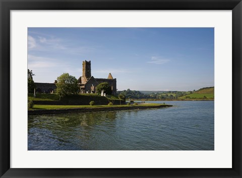 Framed 14th Century Timoleague Abbey, Timoleague, County Cork, Ireland Print
