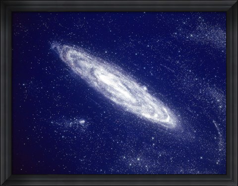 Framed View from Space Print