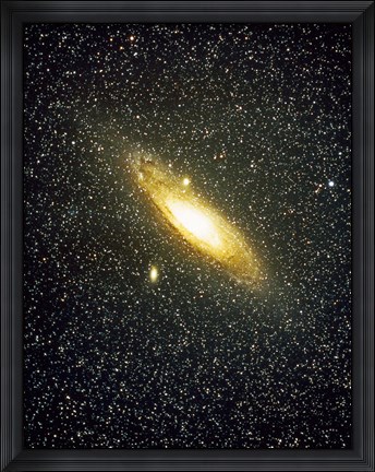 Framed Solar system in Space Print