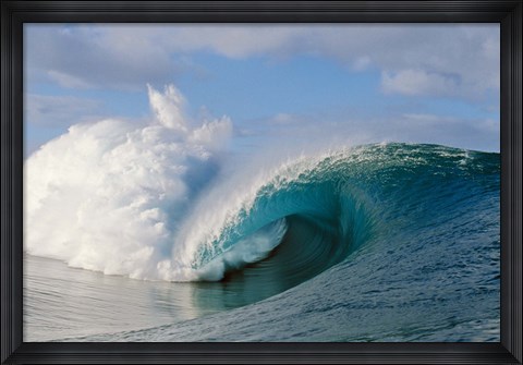 Framed Wave with Big Splash Print