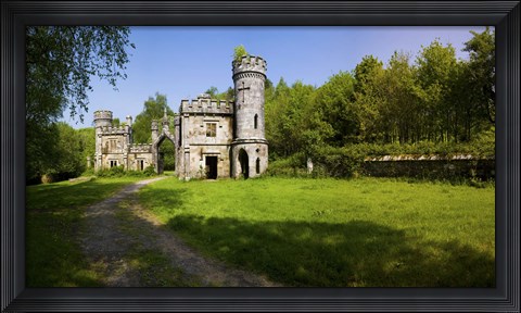 Framed Ballysaggartmore Towers, Lismore, County Waterford, Republic of Ireland Print