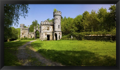 Framed Ballysaggartmore Towers, Lismore, County Waterford, Republic of Ireland Print