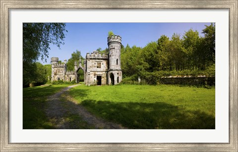 Framed Ballysaggartmore Towers, Lismore, County Waterford, Republic of Ireland Print
