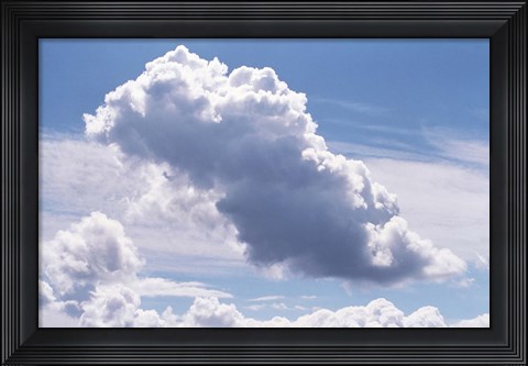 Framed Clouds in a Light Blue Sky Print