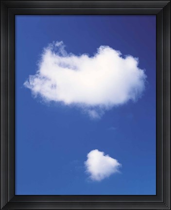 Framed Clouds in Blue Sky Print