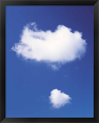Framed Clouds in Blue Sky Print