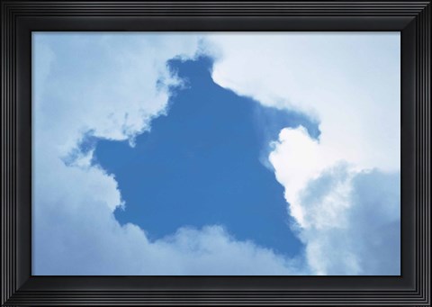 Framed Break in the Clouds Print