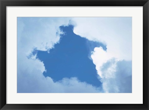 Framed Break in the Clouds Print