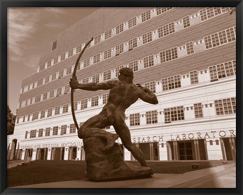 Framed Archer, University Of California, Los Angeles, California, USA Print