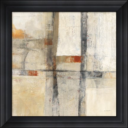 Framed Aerial View I Print