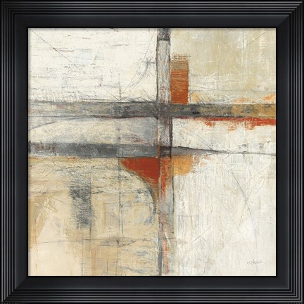 Framed Aerial View II Print