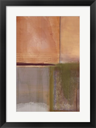 Framed Convergence II Print