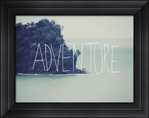Framed Adventure Island Print