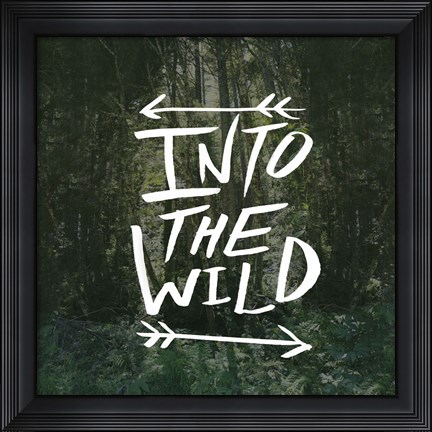 Framed Into the Wild Print