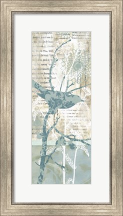 Framed Winter Birds I Print