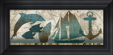 Framed To the Sea Print