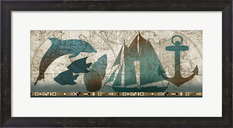 Framed To the Sea Print