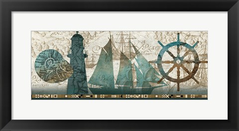Framed Beautiful Sea Print