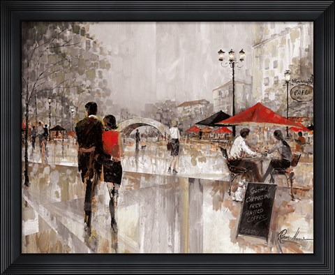 Framed Riverwalk Charm Print