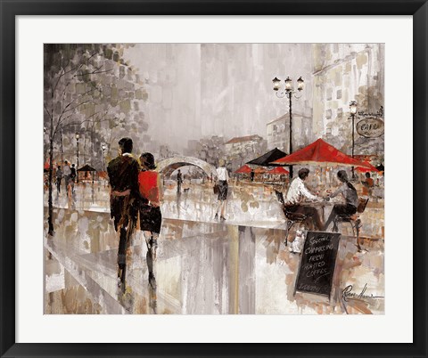 Framed Riverwalk Charm Print