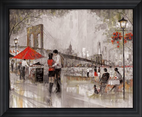 Framed New York Romance Print