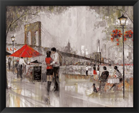 Framed New York Romance Print