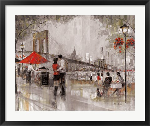 Framed New York Romance Print