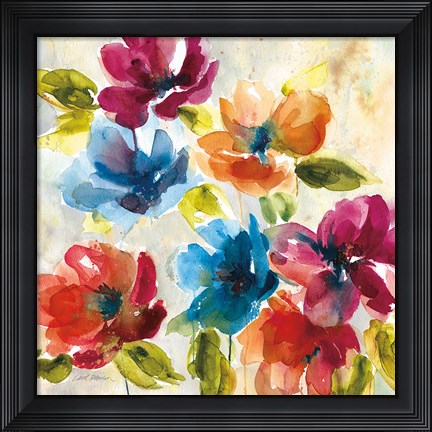 Framed Color My World I Print