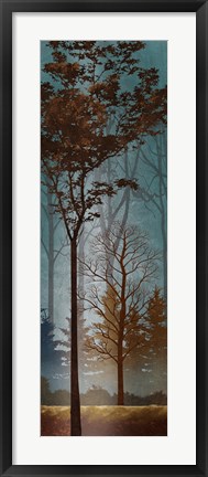 Framed Fading to Dusk I Print