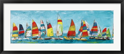 Framed Sailing Away Print