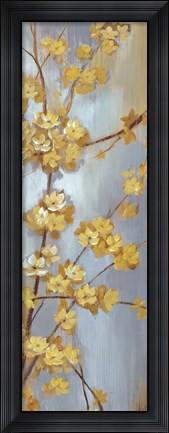 Framed Forsythia Garden I Print