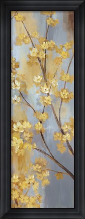 Framed Forsythia Garden II Print