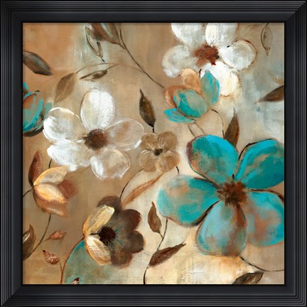 Framed Garden Glow I Print