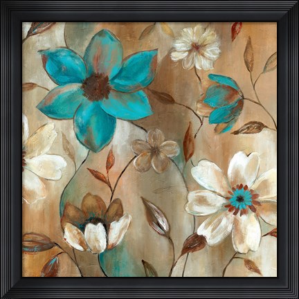 Framed Garden Glow II Print