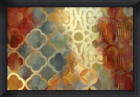Framed Global Edge Print