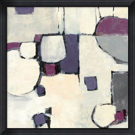 Framed White Out II Print