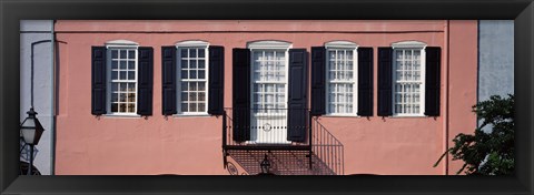 Framed Architecture Charleston SC Print