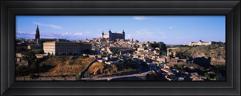 Framed Buildings in a city, Toledo, Toledo Province, Castilla La Mancha, Spain Print