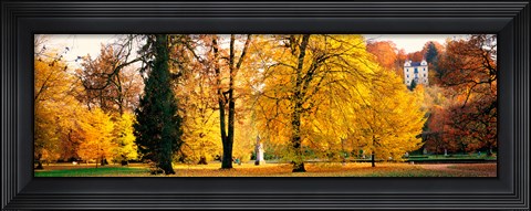 Framed Hellbrunn Park Salsburg vicinity Austria Print