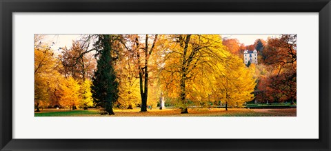 Framed Hellbrunn Park Salsburg vicinity Austria Print