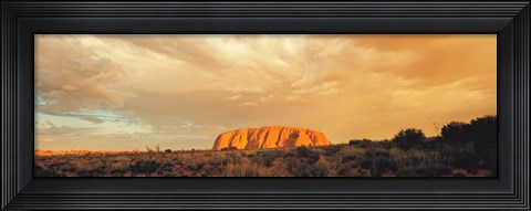 Framed Ayers Rock Northern Territory Australia Print