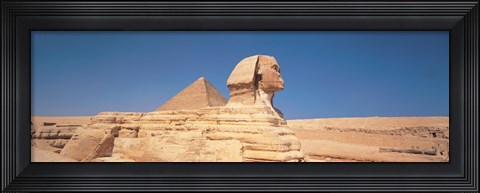 Framed Sphinx Giza Egypt Print