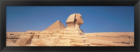 Framed Sphinx Giza Egypt Print